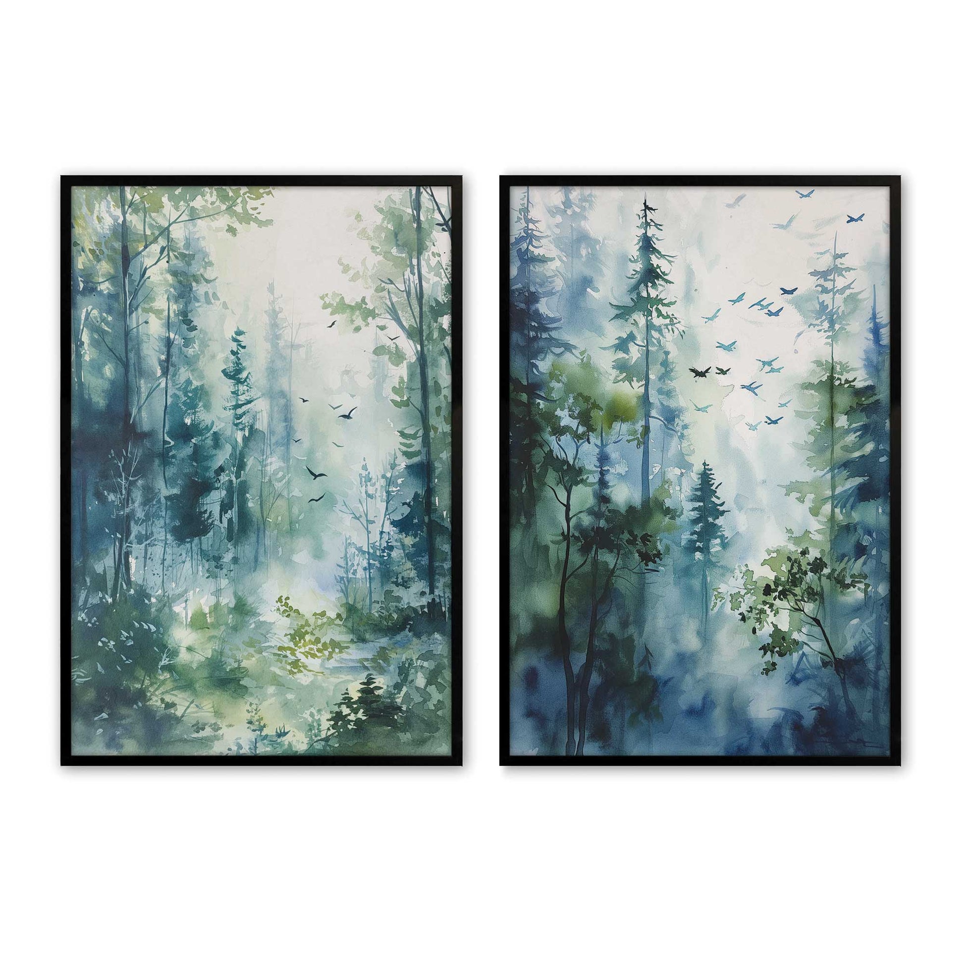 [Color:Satin Black], Picture of art in a Satin Black frame