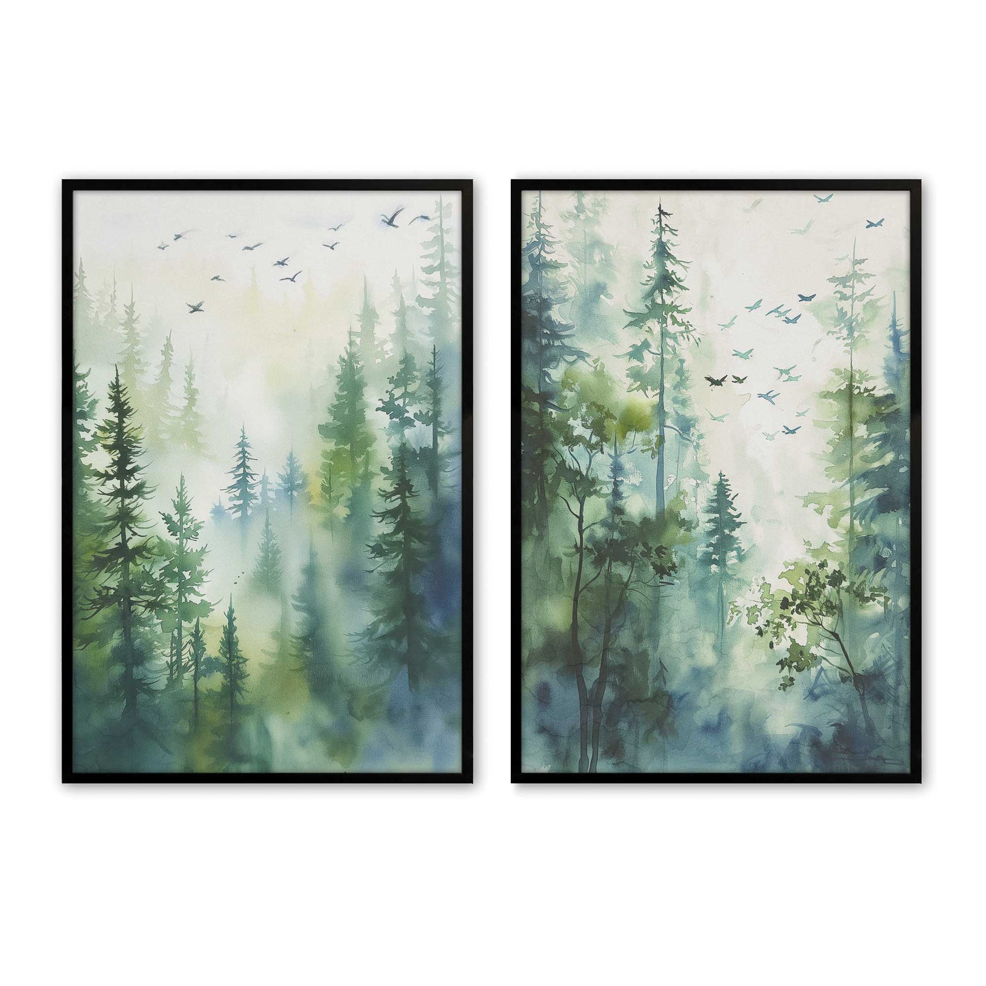 [Color:Satin Black], Picture of art in a Satin Black frame
