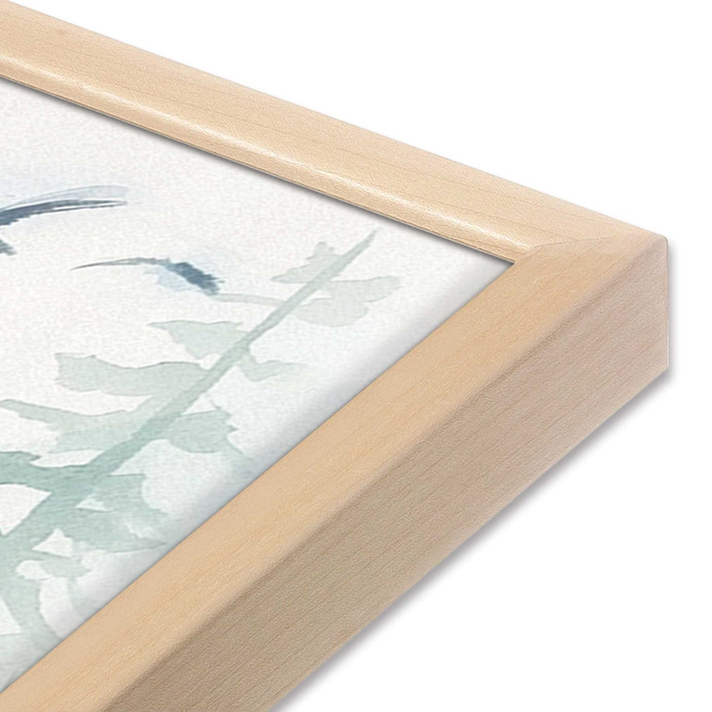 [Color:Raw Maple] Picture of art in a Raw Maple frame of the corner