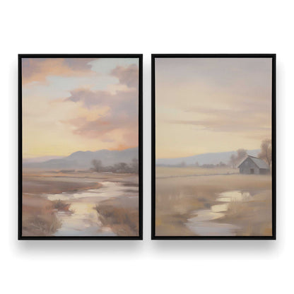 [Color:Satin Black], Picture of art in a Satin Black frame