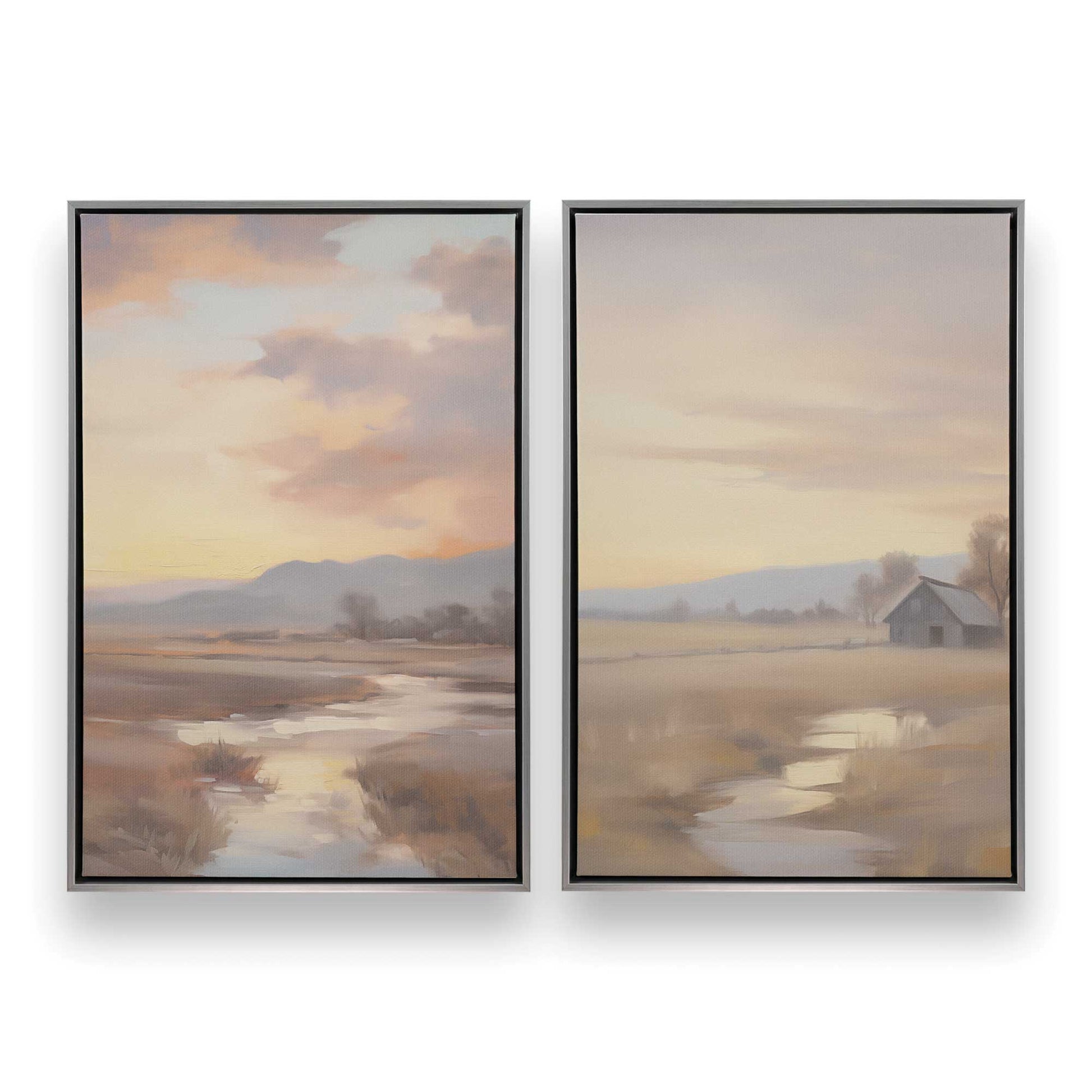 [Color:Polished Chrome] Picture of art in a Polished Chrome frame