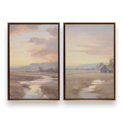 [Color:Polished Gold] Picture of art in a Polished Gold frame