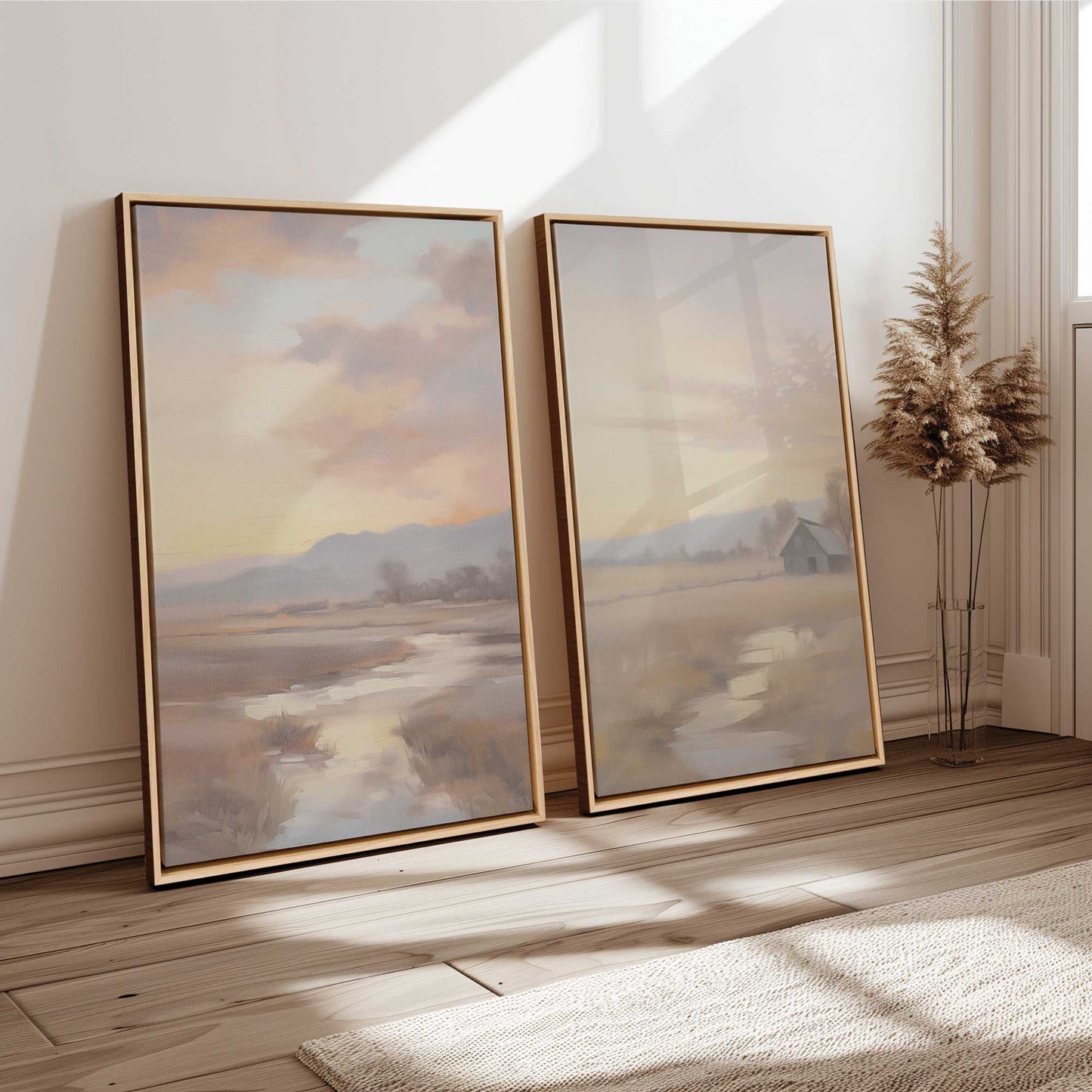 [Color:Polished Gold] Picture of art in a Polished Gold frame