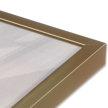 [Color:Brushed Gold] Picture of art in a Brushed Gold frame