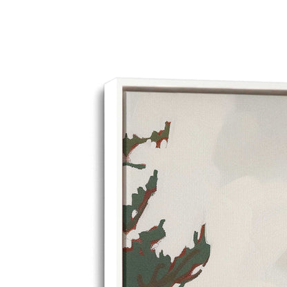 [Color:Opaque White] Picture of art in a White frame