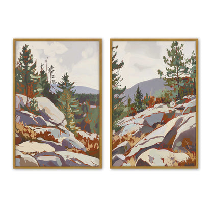 [Color:Polished Gold] Picture of art in a Polished Gold frame