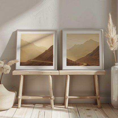 [Color:Brushed Gold], Picture of art in a Brushed Gold frame