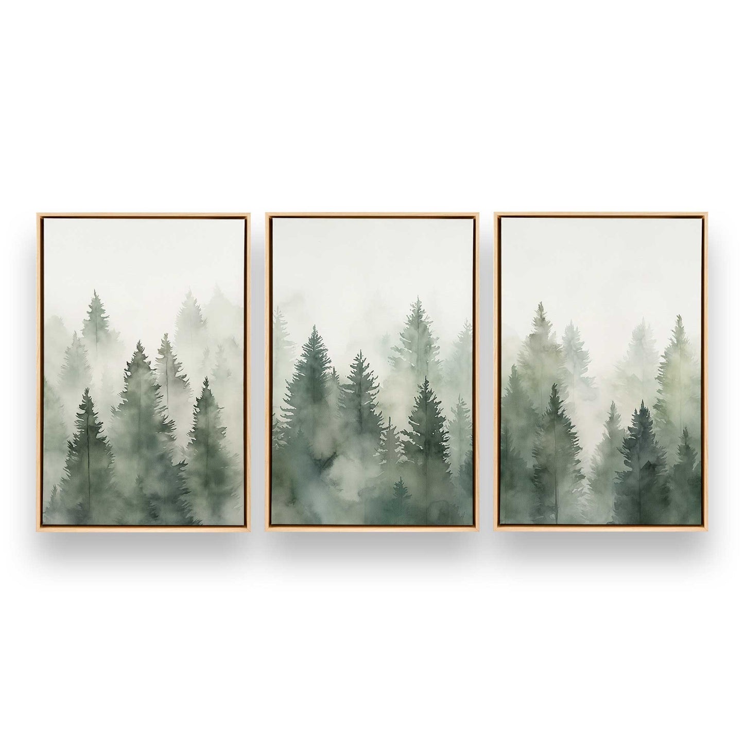 [Color:American Maple] Picture of art in a American Maple frame