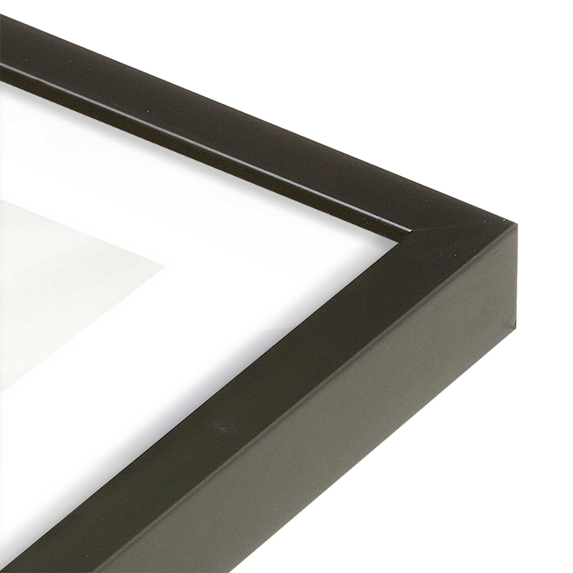 [Color:Satin Black] Picture of art in a Satin Black frame