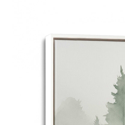 [Color:Opaque White], Picture of art in a White frame at an angle