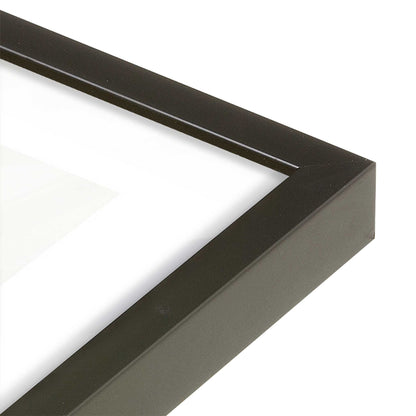 [Color:Satin Black], Picture of art in a Satin Black frame