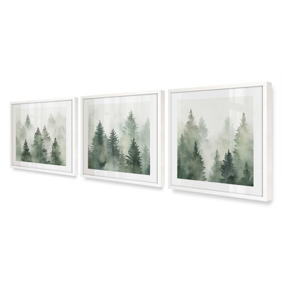 [Color:Opaque White], Picture of art in a Opaque White frame at an angle