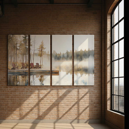 [Color:Stretched Canvas], Picture of art in a room