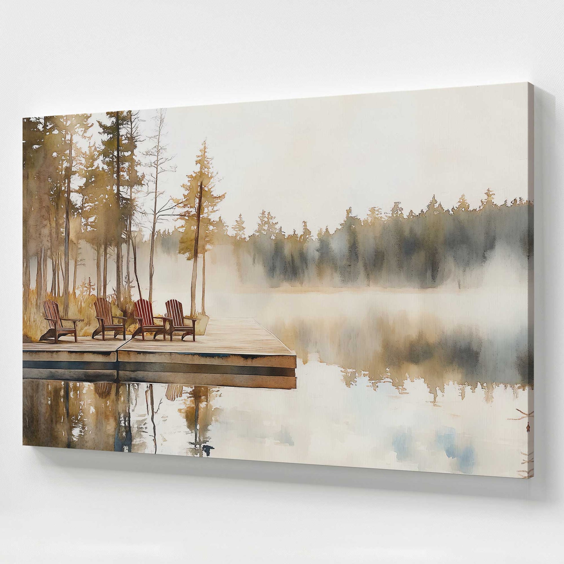[Color:Stretched Canvas], Picture of art at an angle