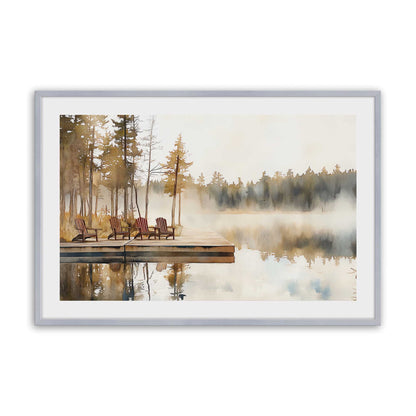 [Color:Polished Chrome], Picture of art in a Polished Chrome frame