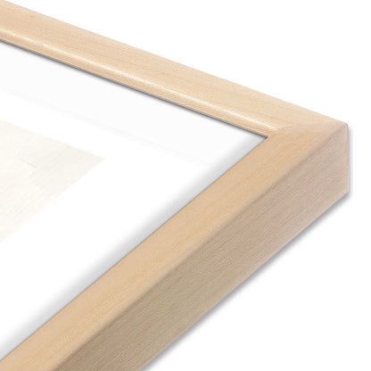 [Color:Raw Maple], Picture of art in a Raw Maple frame at an angle