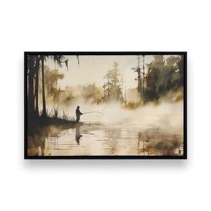 [Color:Satin Black], Picture of art in a Satin Black frame