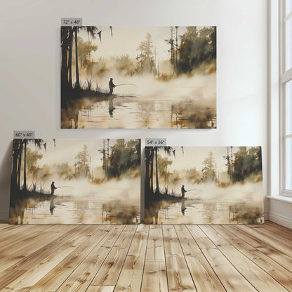 [Color:Stretched Canvas], Image showing the size comparisons