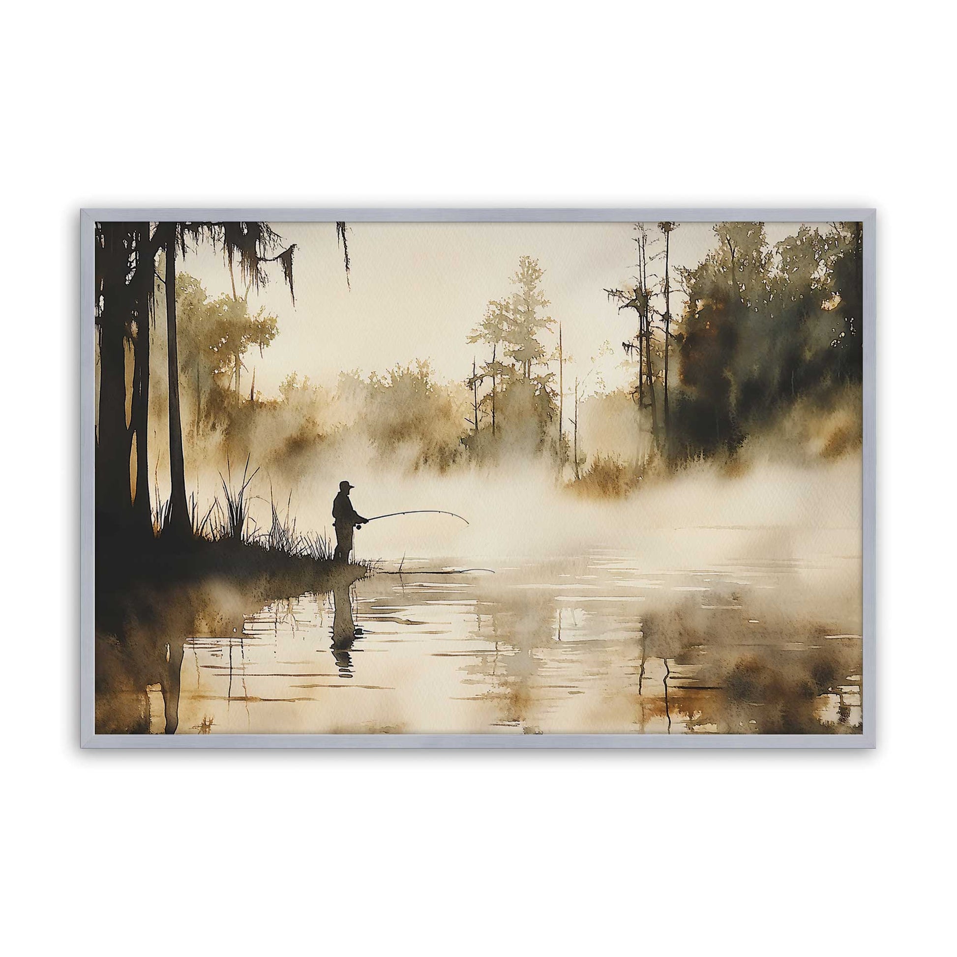 [Color:Polished Chrome], Picture of art in a Polished Chrome frame