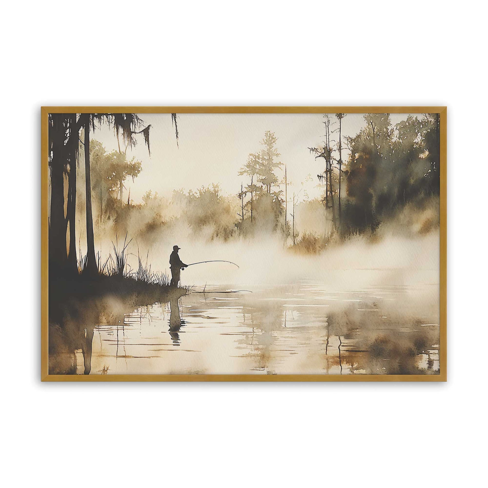 [Color:Polished Gold], Picture of art in a Polished Gold frame