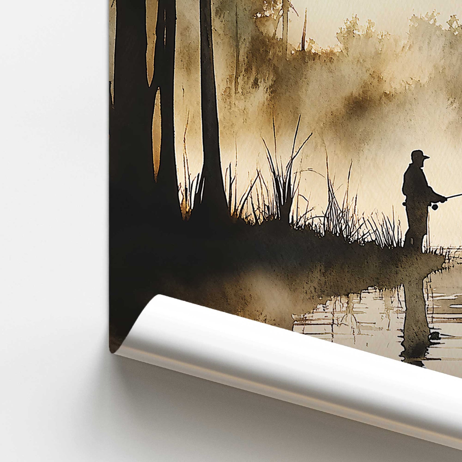 [Color:Rolled Print], Picture of close up of art