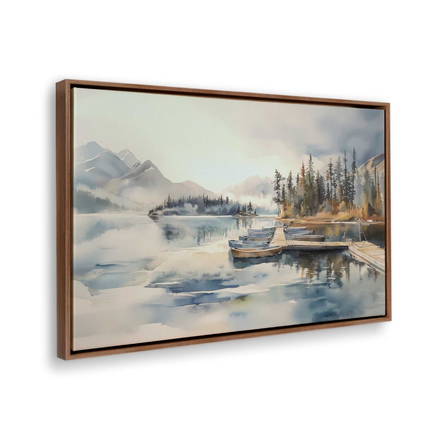 [Color:Walnut], Picture of the corner of the art