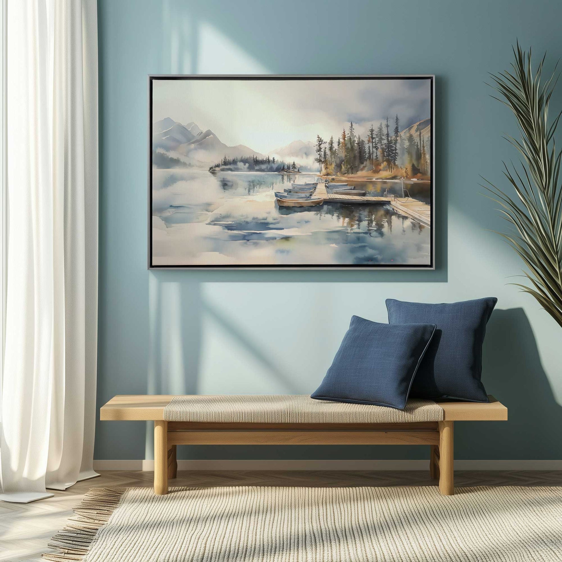 Picture of art in a room