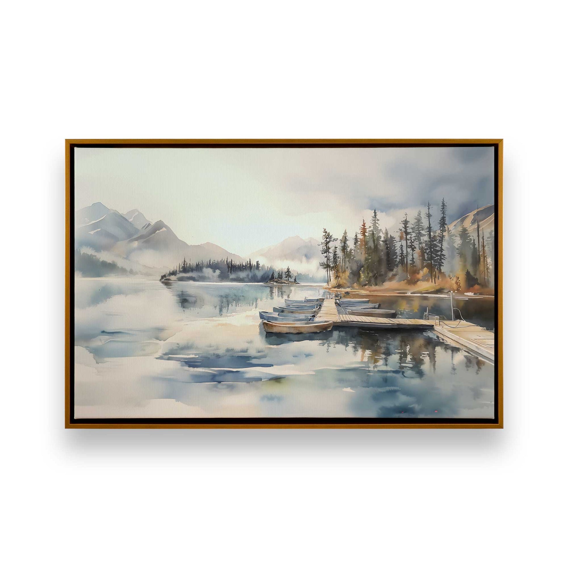 [Color:Polished Gold], Picture of art in a Polished Gold frame