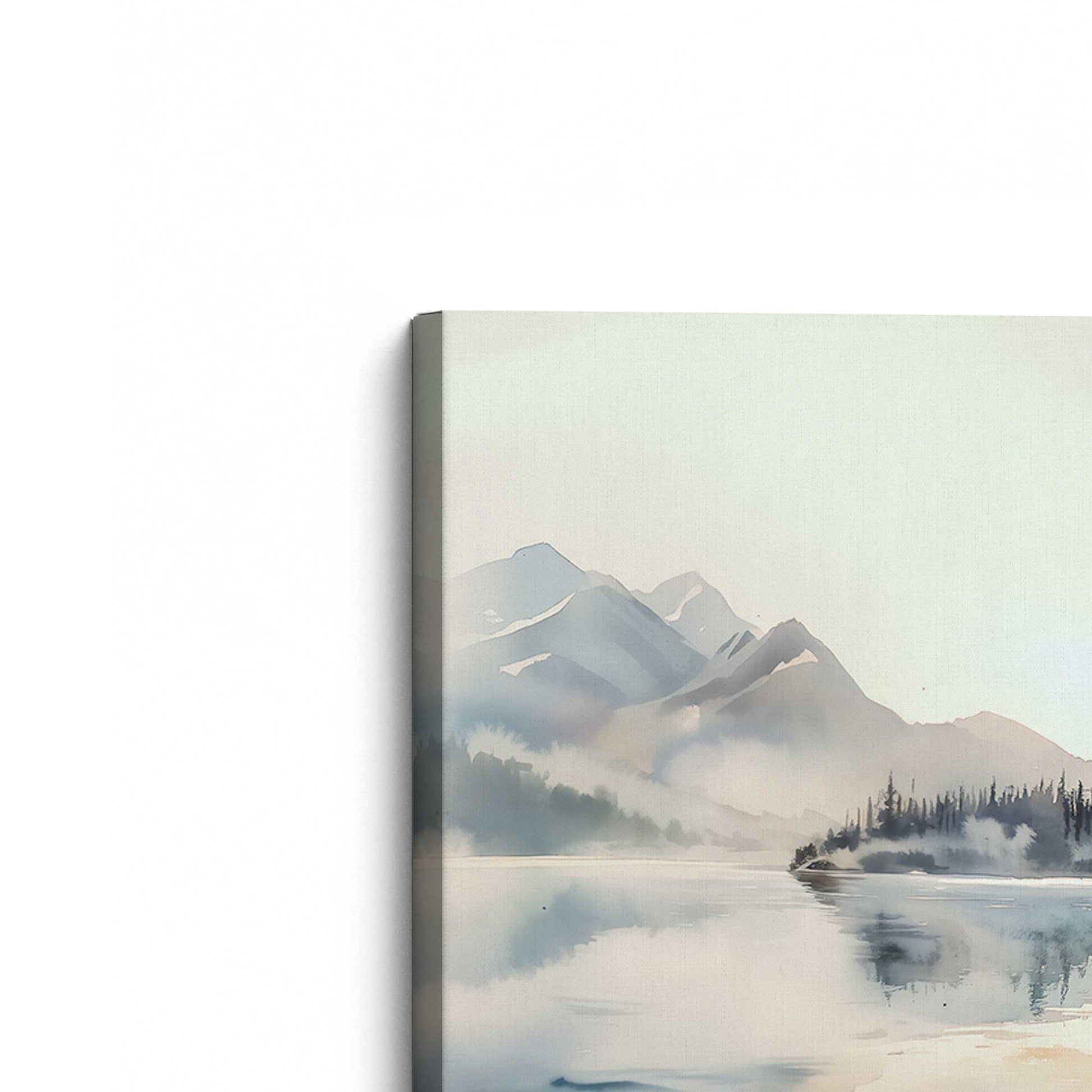 [Color:Stretched Canvas], Picture of the corner of the art