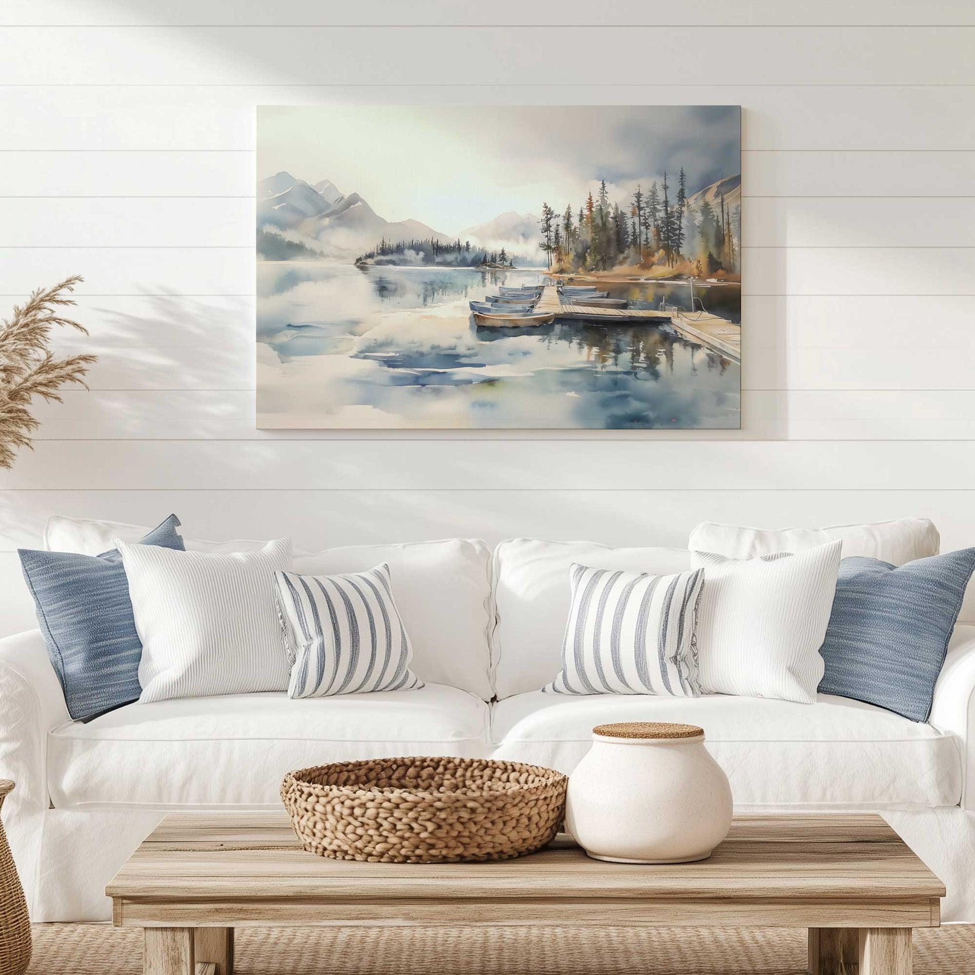 Picture of art in a room