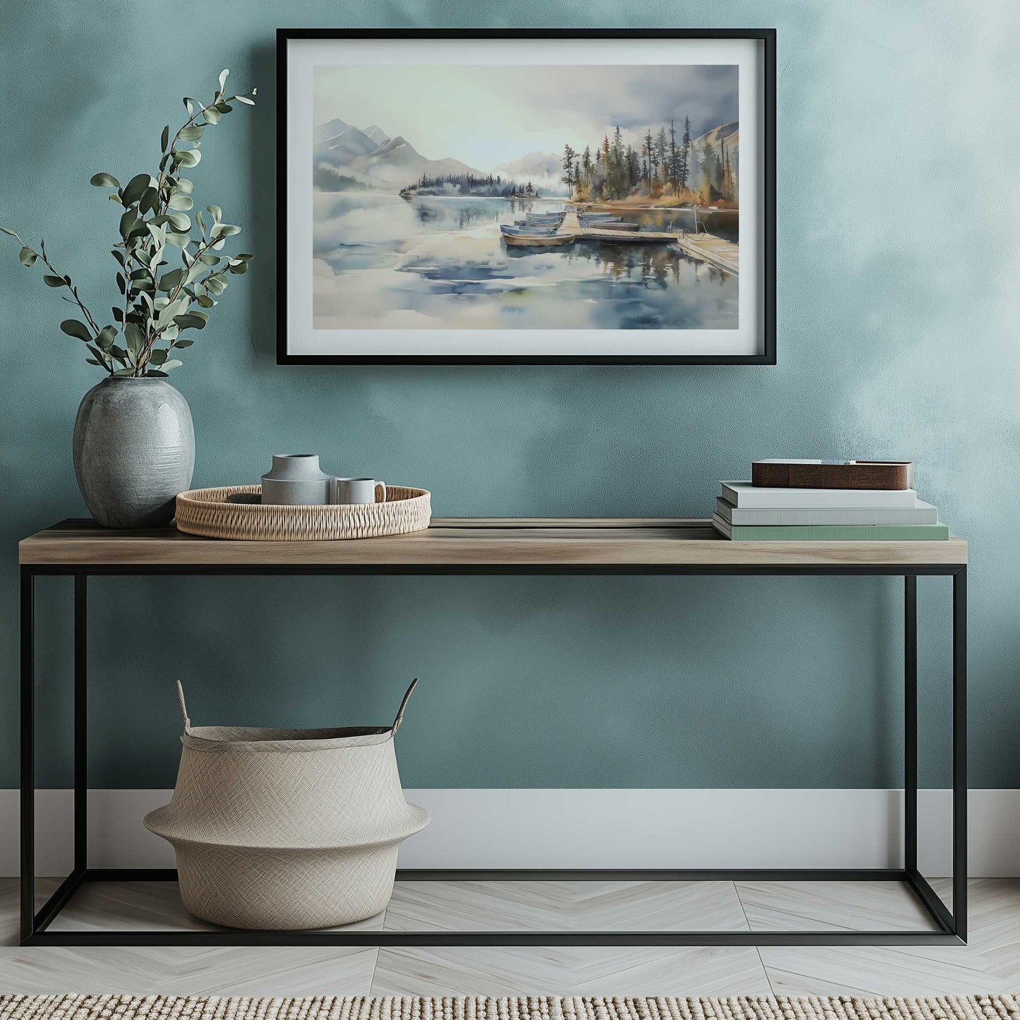 Picture of art in a room