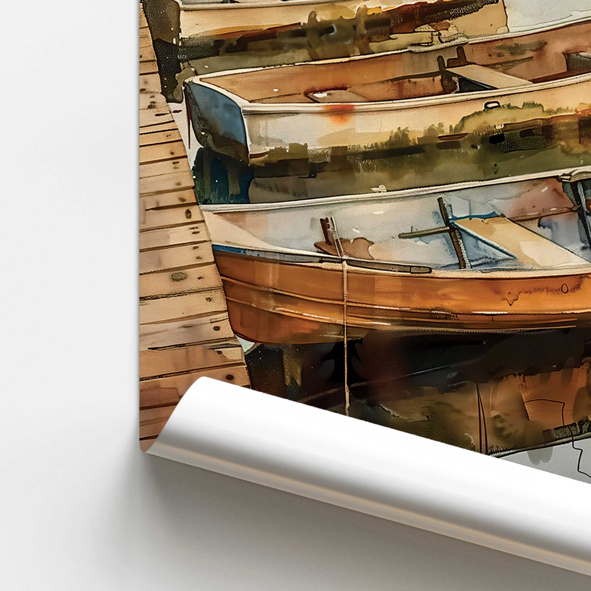 [Color:Rolled Print], Picture of close up of art