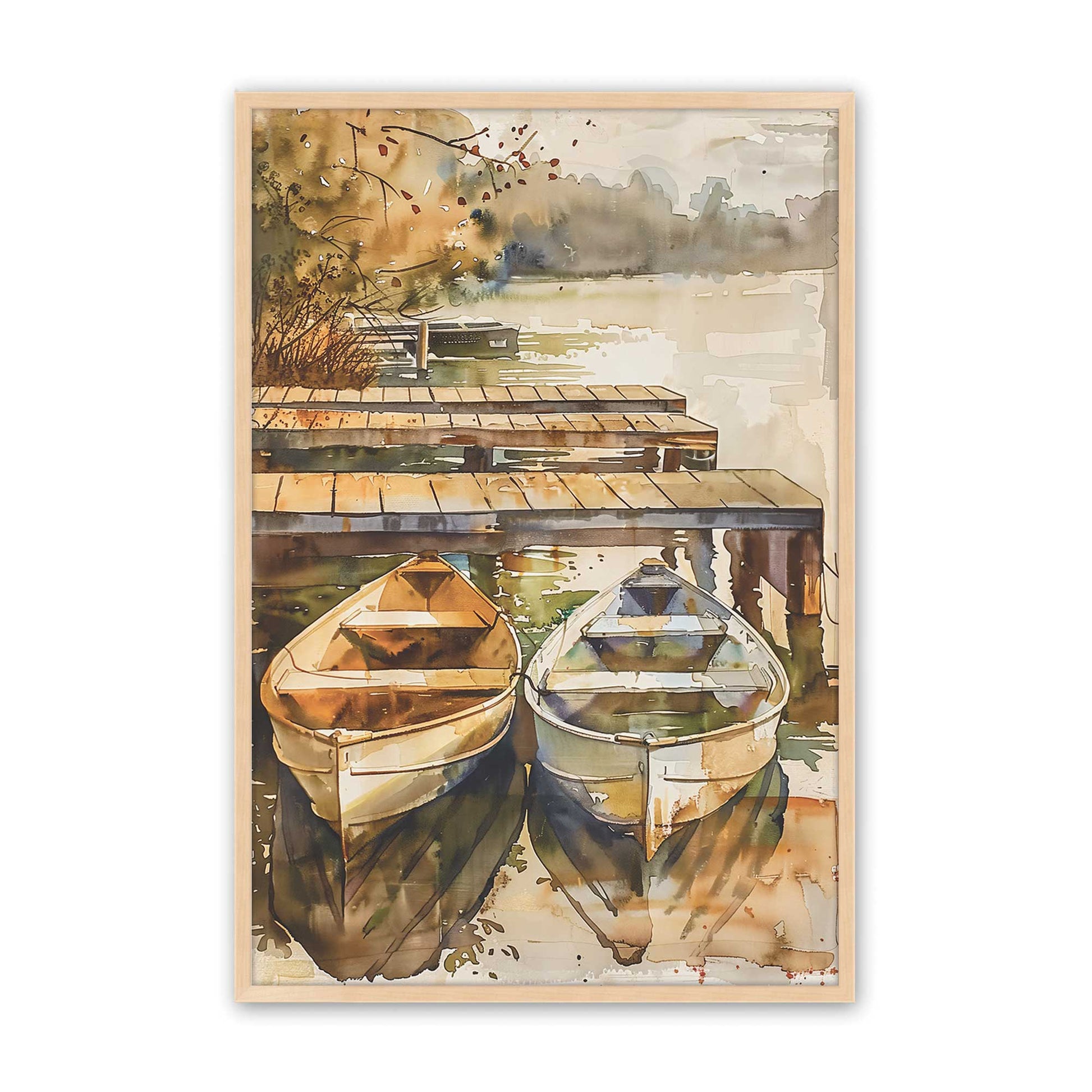 [Color:Raw Maple], Picture of art in a Raw Maple frame