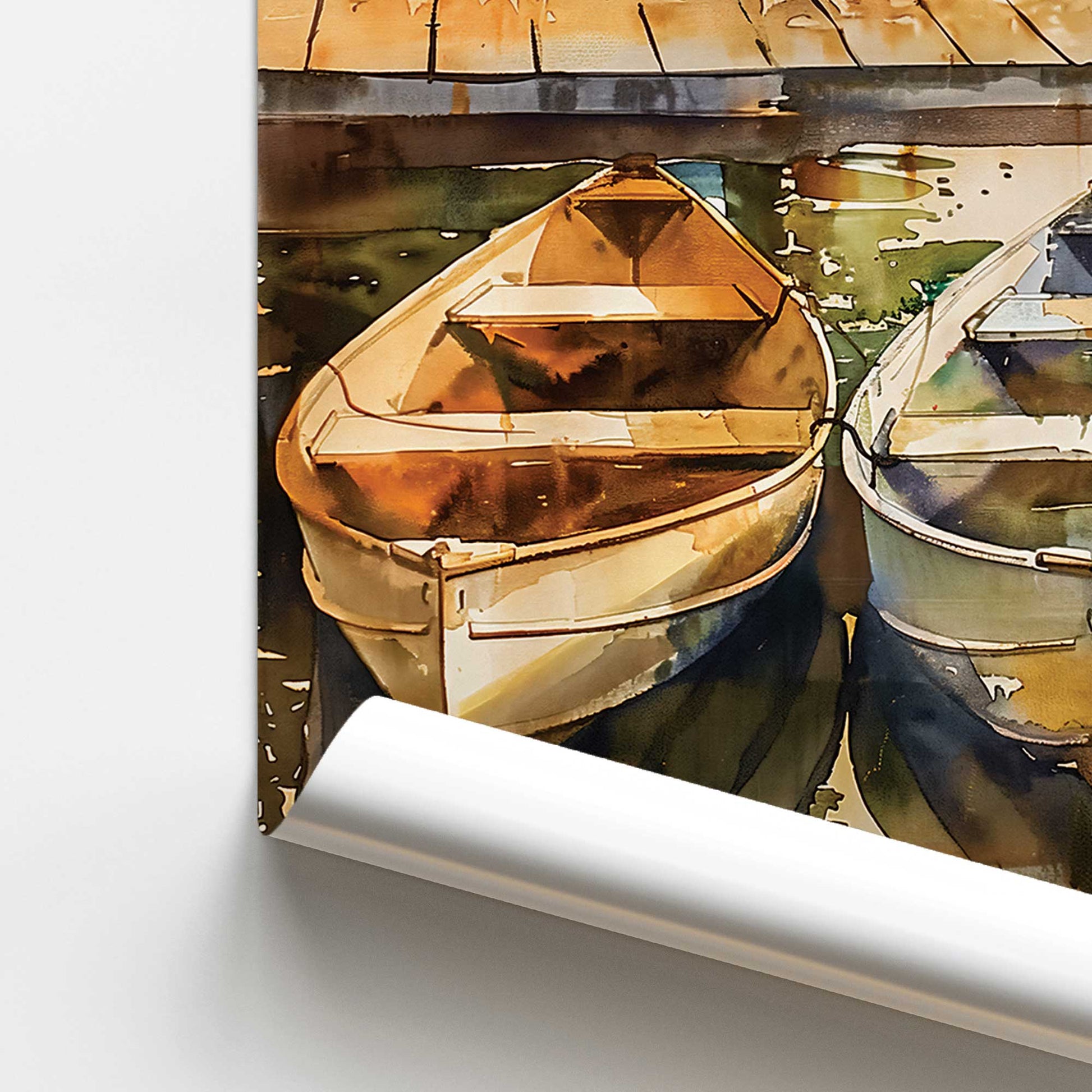 [Color:Rolled Print], Picture of close up of art