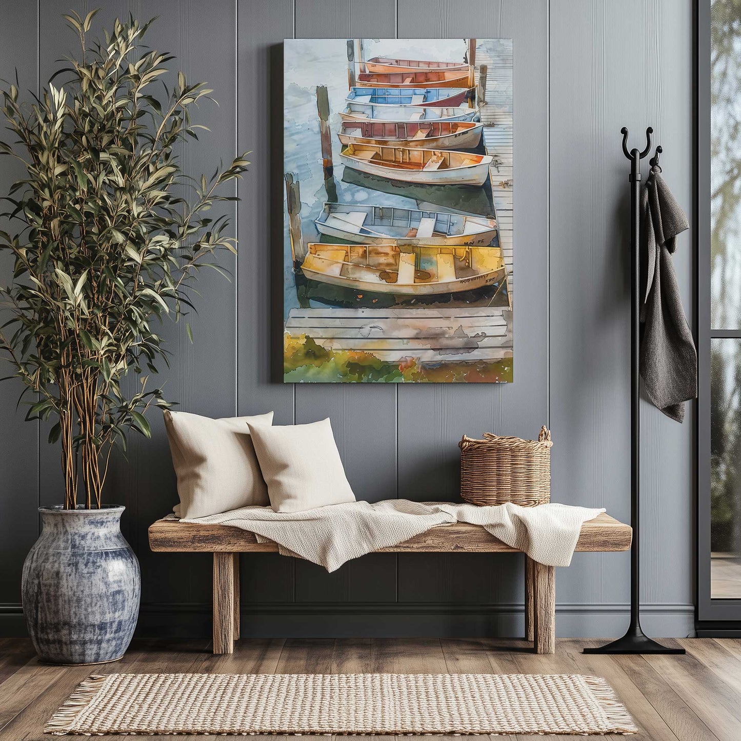 Picture of art in a room