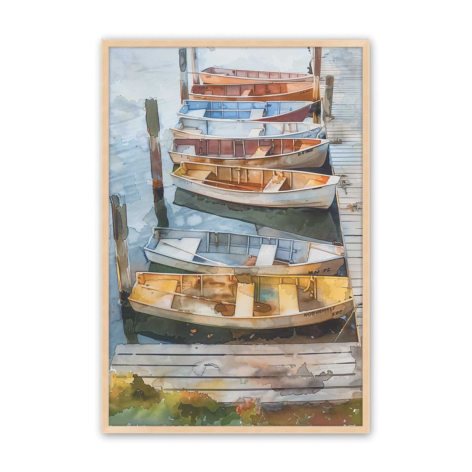 [Color:Raw Maple], Picture of art in a Raw Maple frame