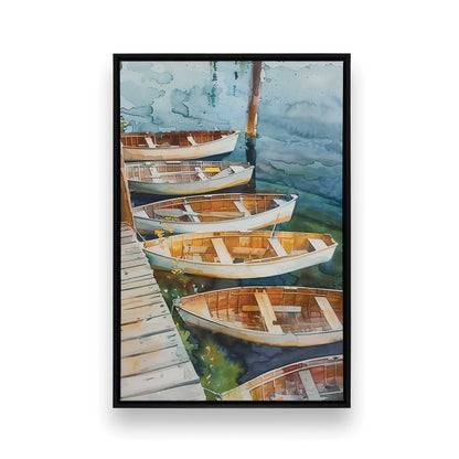 [Color:Satin Black], Picture of art in a Satin Black frame