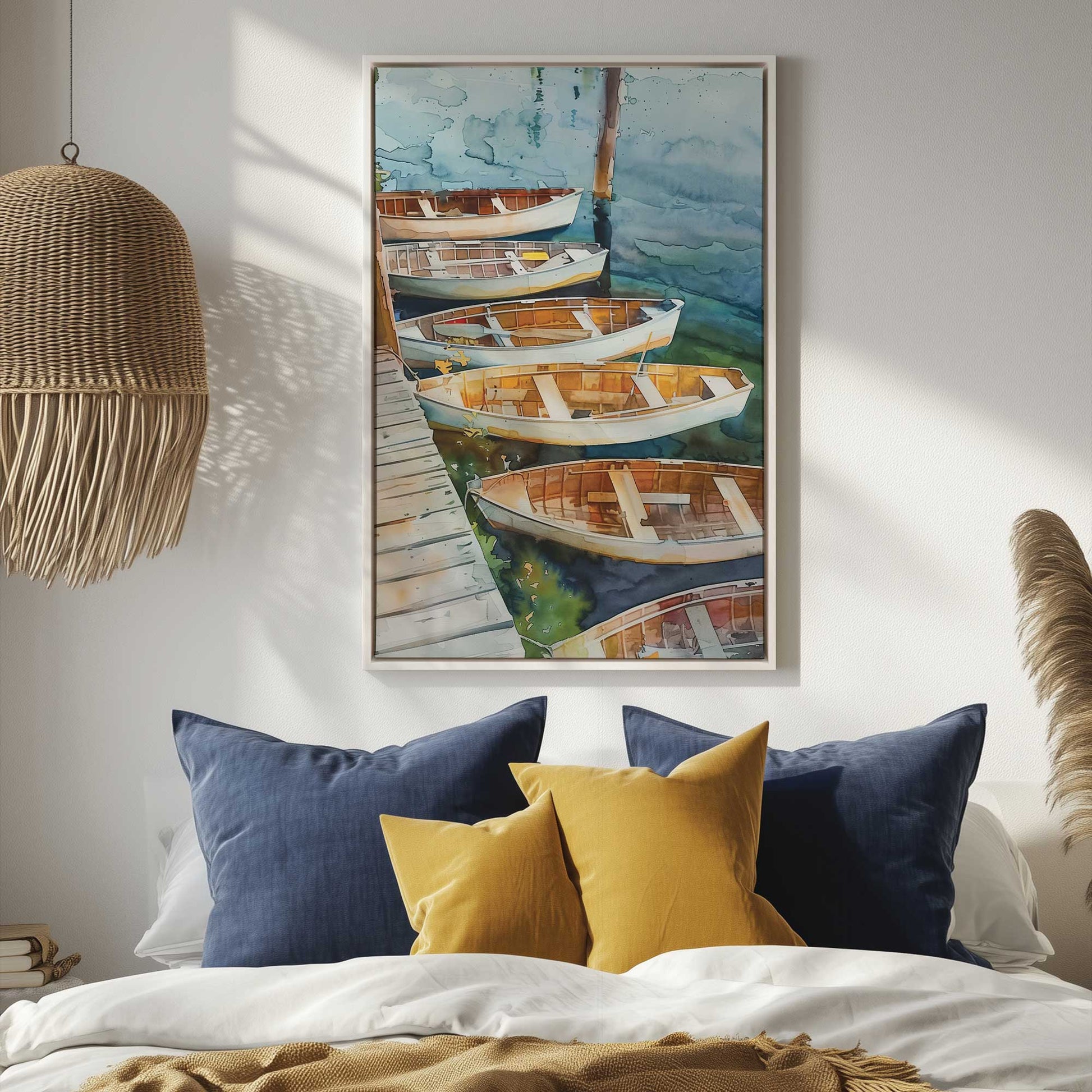 Picture of art in a room