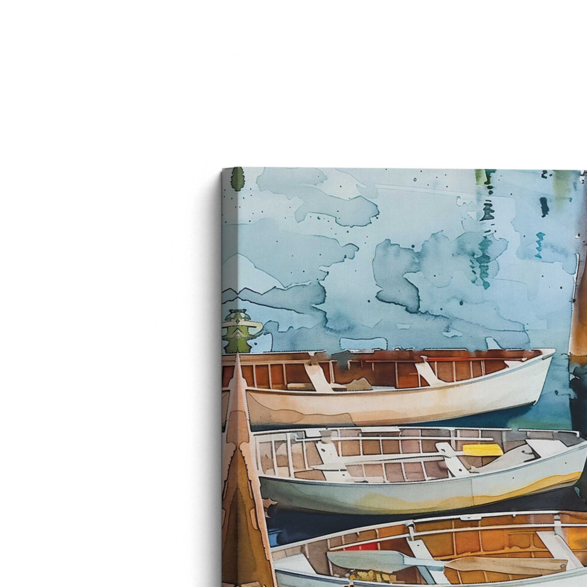 [Color:Stretched Canvas], Picture of the corner of the art