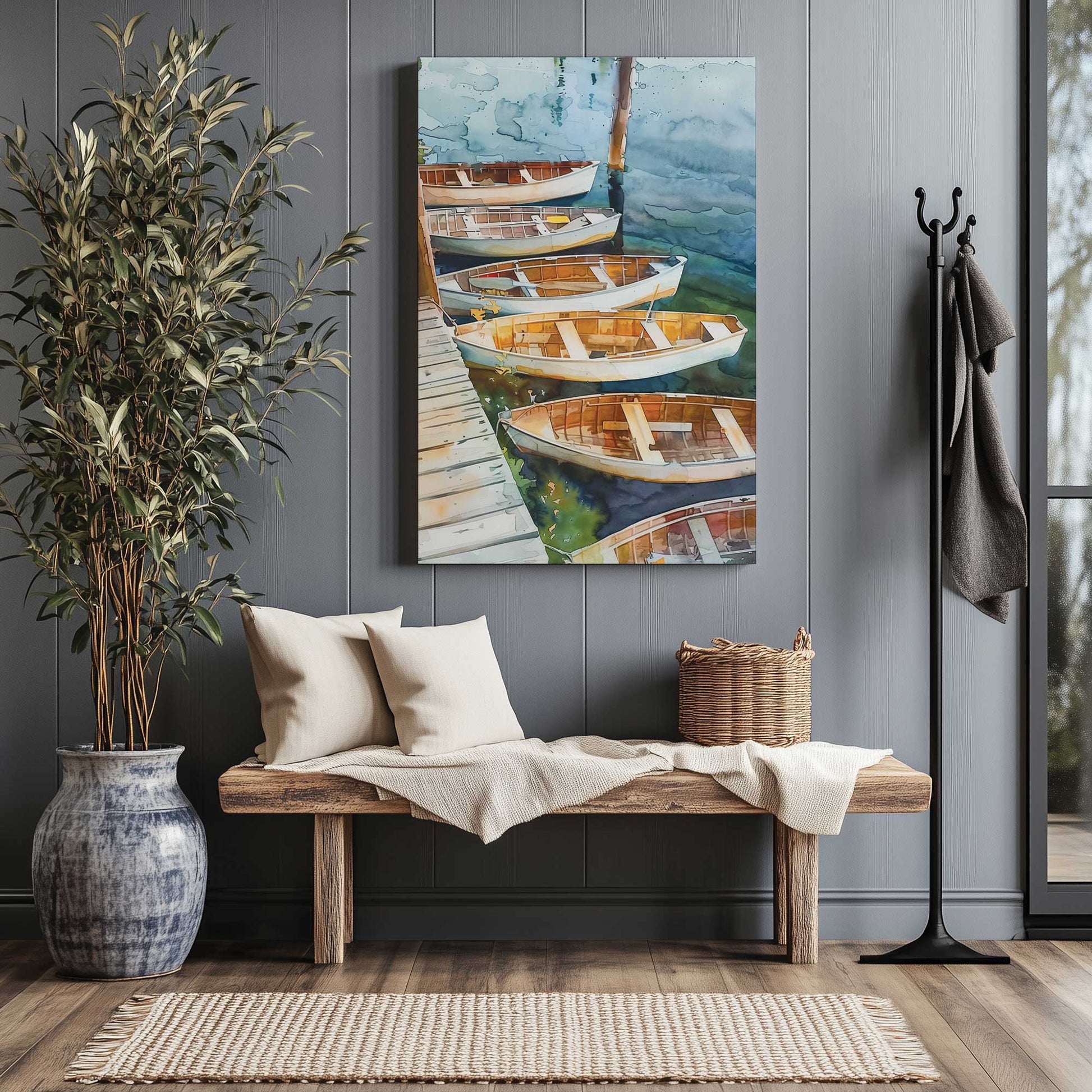 Picture of art in a room