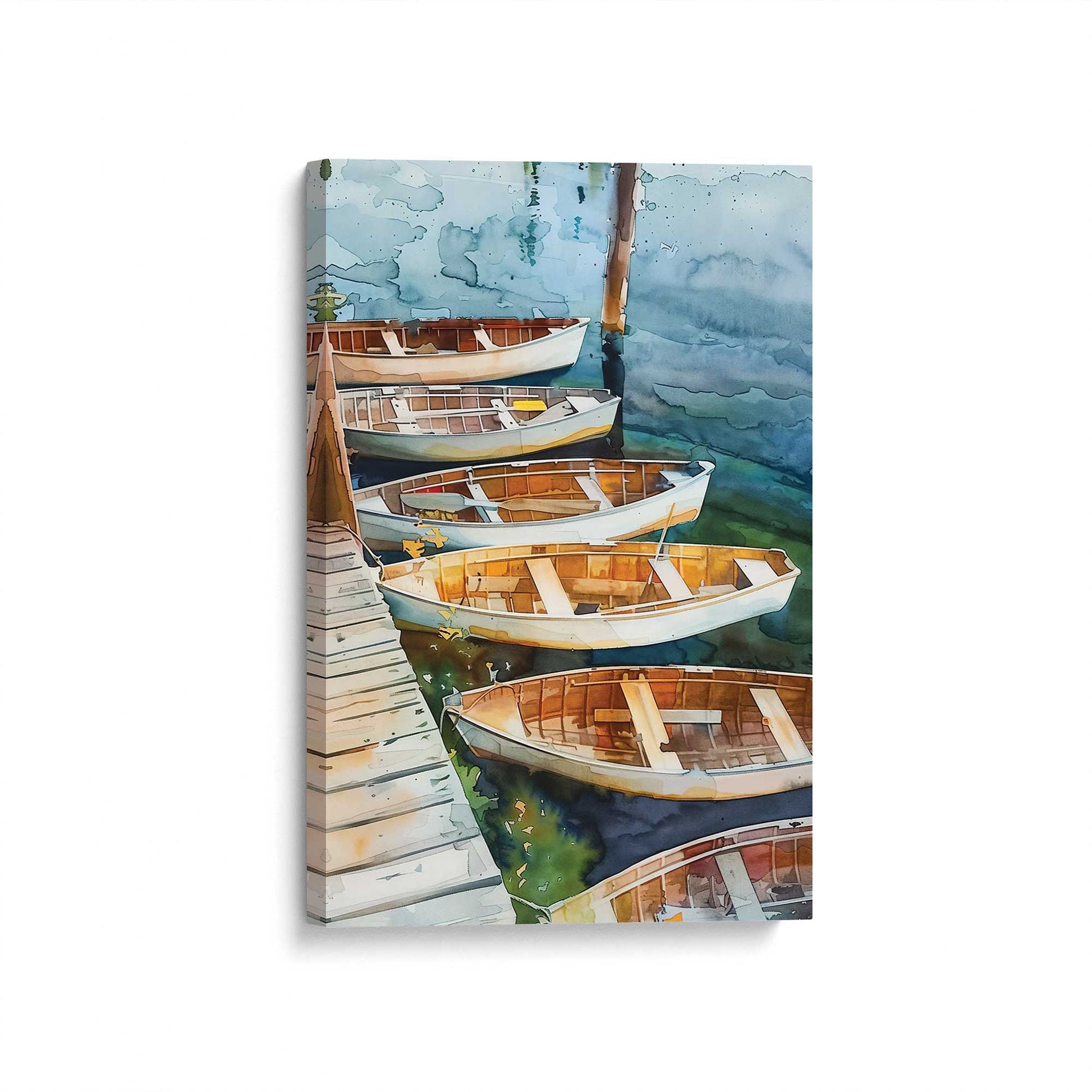 [Color:Stretched Canvas], Picture of art at an angle
