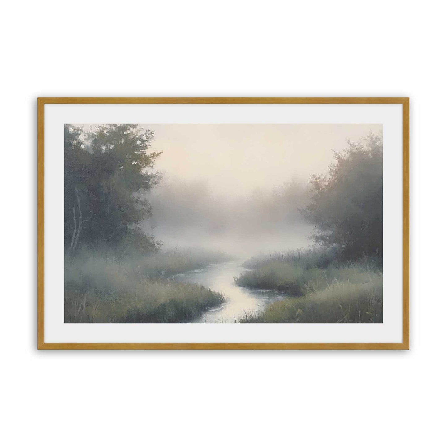 [Color:Polished Gold], Picture of art in a Polished Gold frame