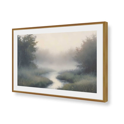 [Color:Polished Gold], Picture of art in a Polished Gold frame of the corner