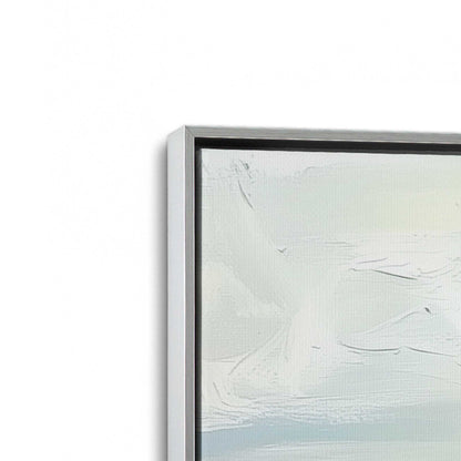[Color:Polished Chrome], Picture of art in a Polished Chrome frame at an angle