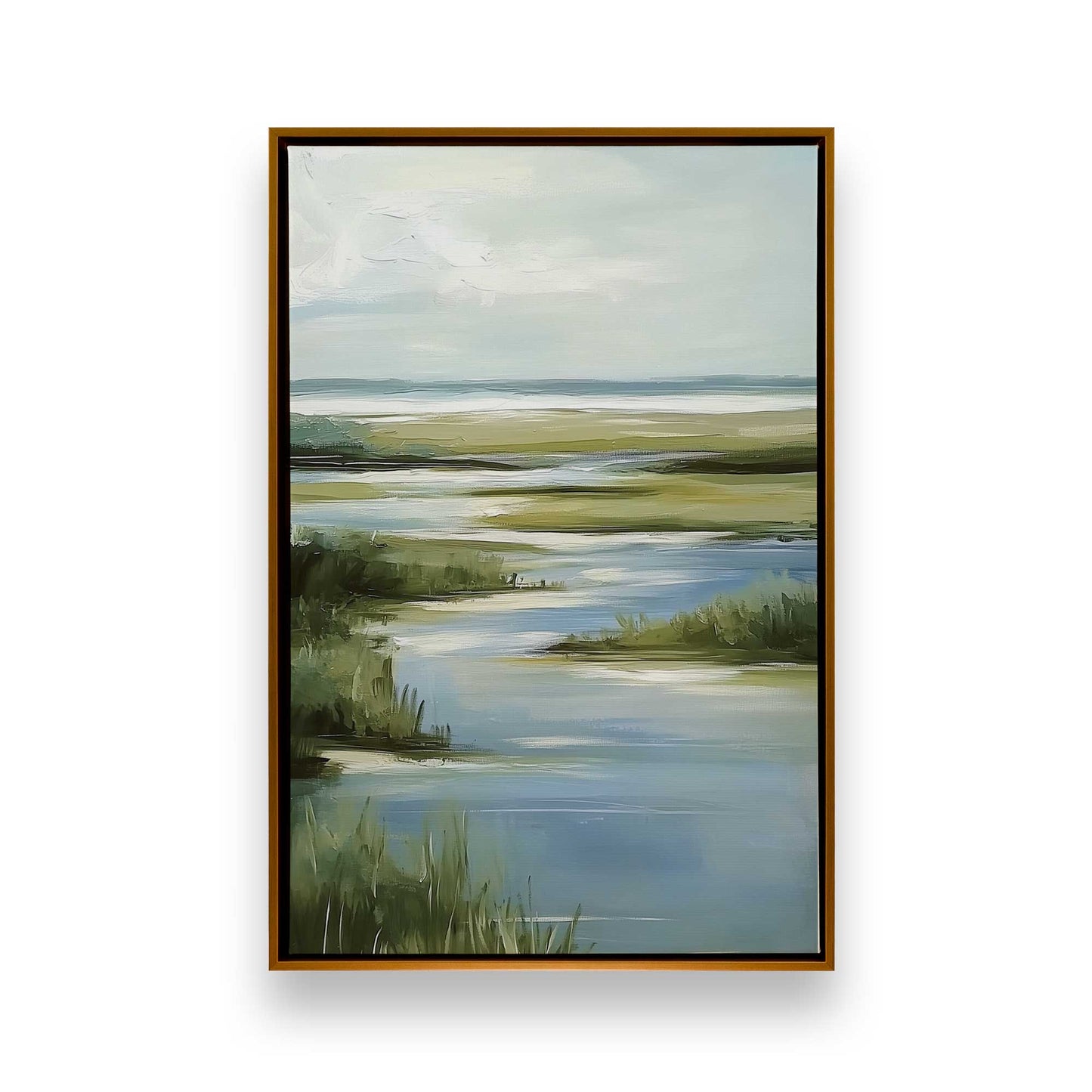 [Color:Polished Gold], Picture of art in a Polished Gold frame