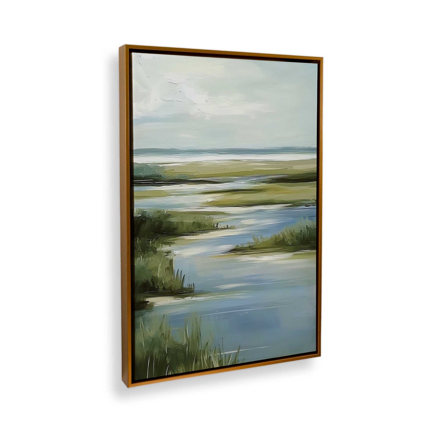 [Color:Polished Gold], Picture of the corner of the art