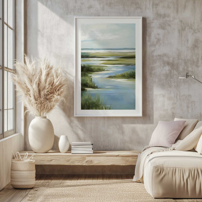 Picture of art in a room