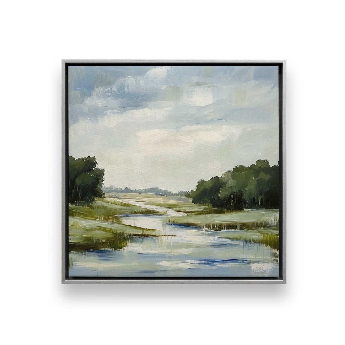 [Color:Polished Chrome], Picture of art in a Polished Chrome frame