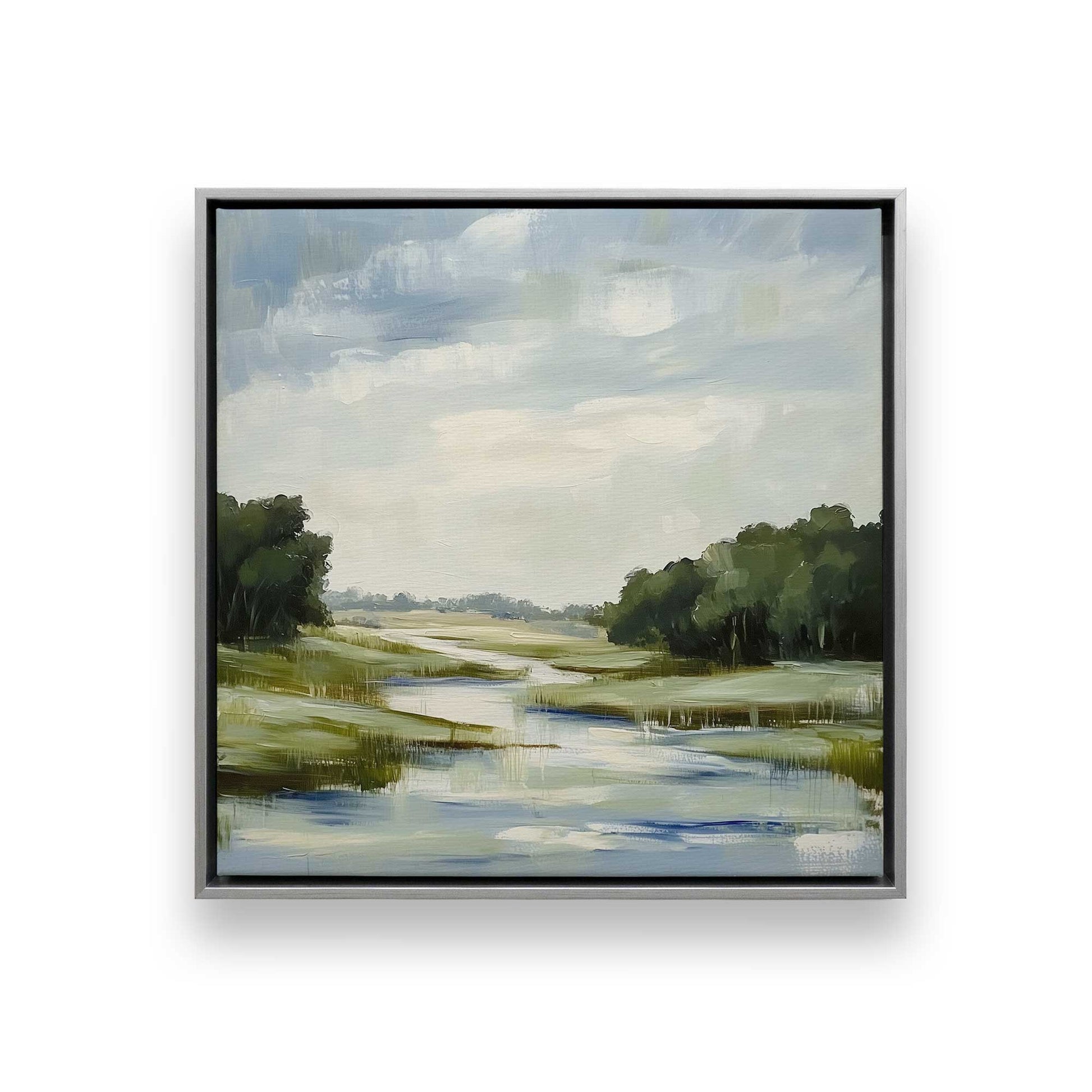 [Color:Polished Chrome], Picture of art in a Polished Chrome frame