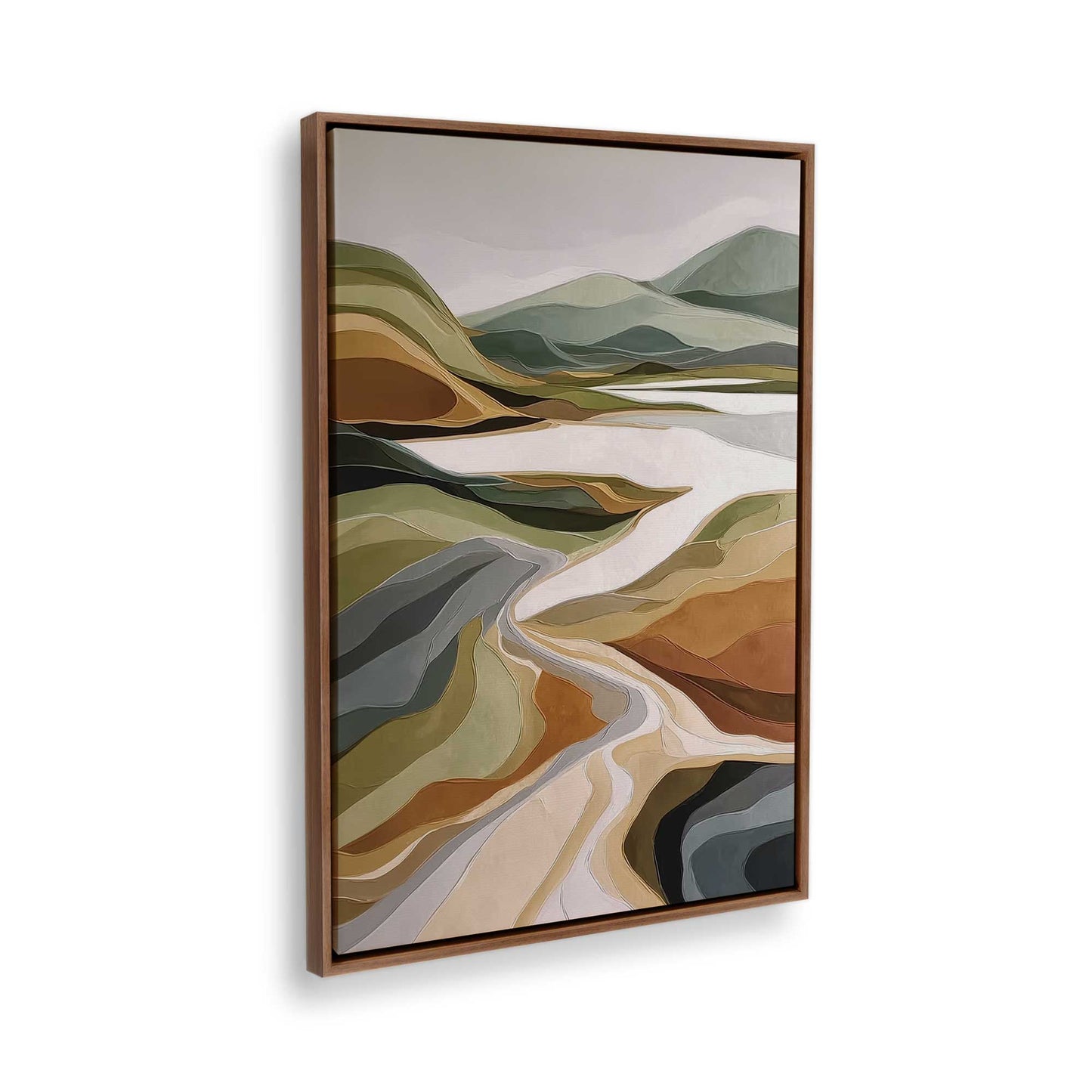 [Color:Walnut], Picture of the corner of the art